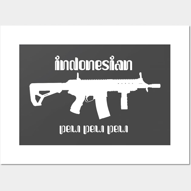 INDONESIAN FIREARMS Wall Art by The Little Aii